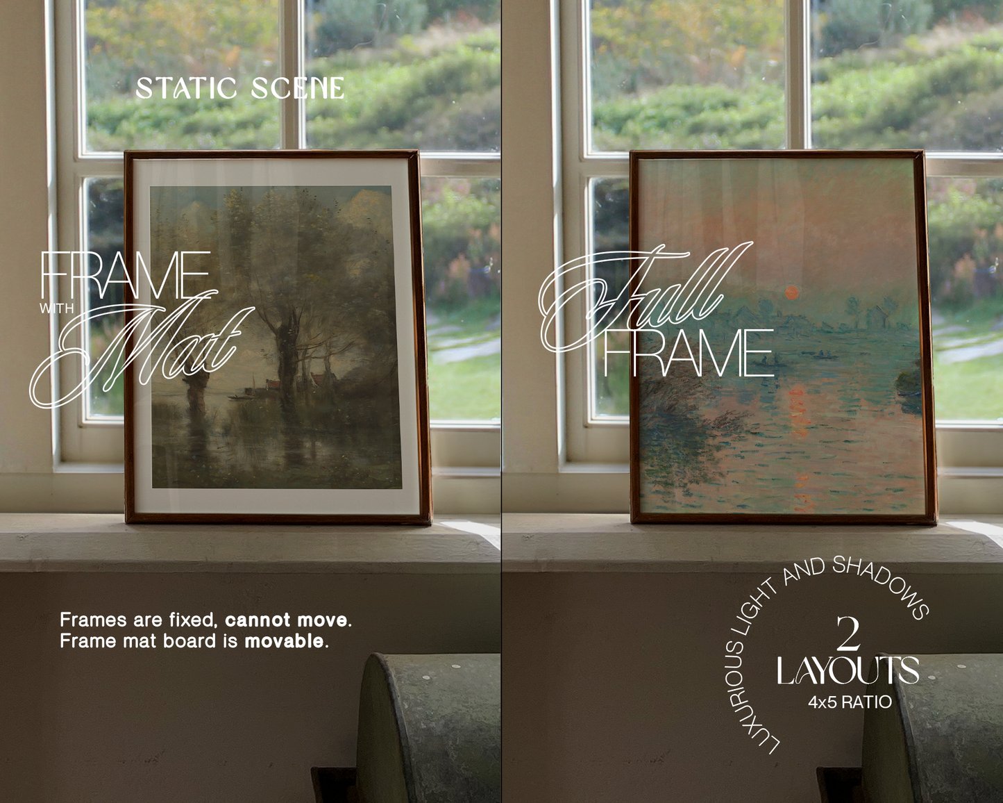 4x5 Vertical Countryside Mockup