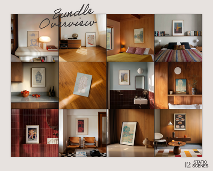 The Hygge Mockup Bundle: 12 Vertical DIN A Mockups