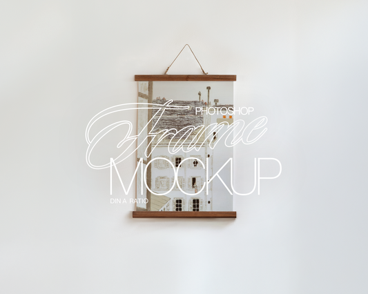 DIN A Hanging Poster Mockup