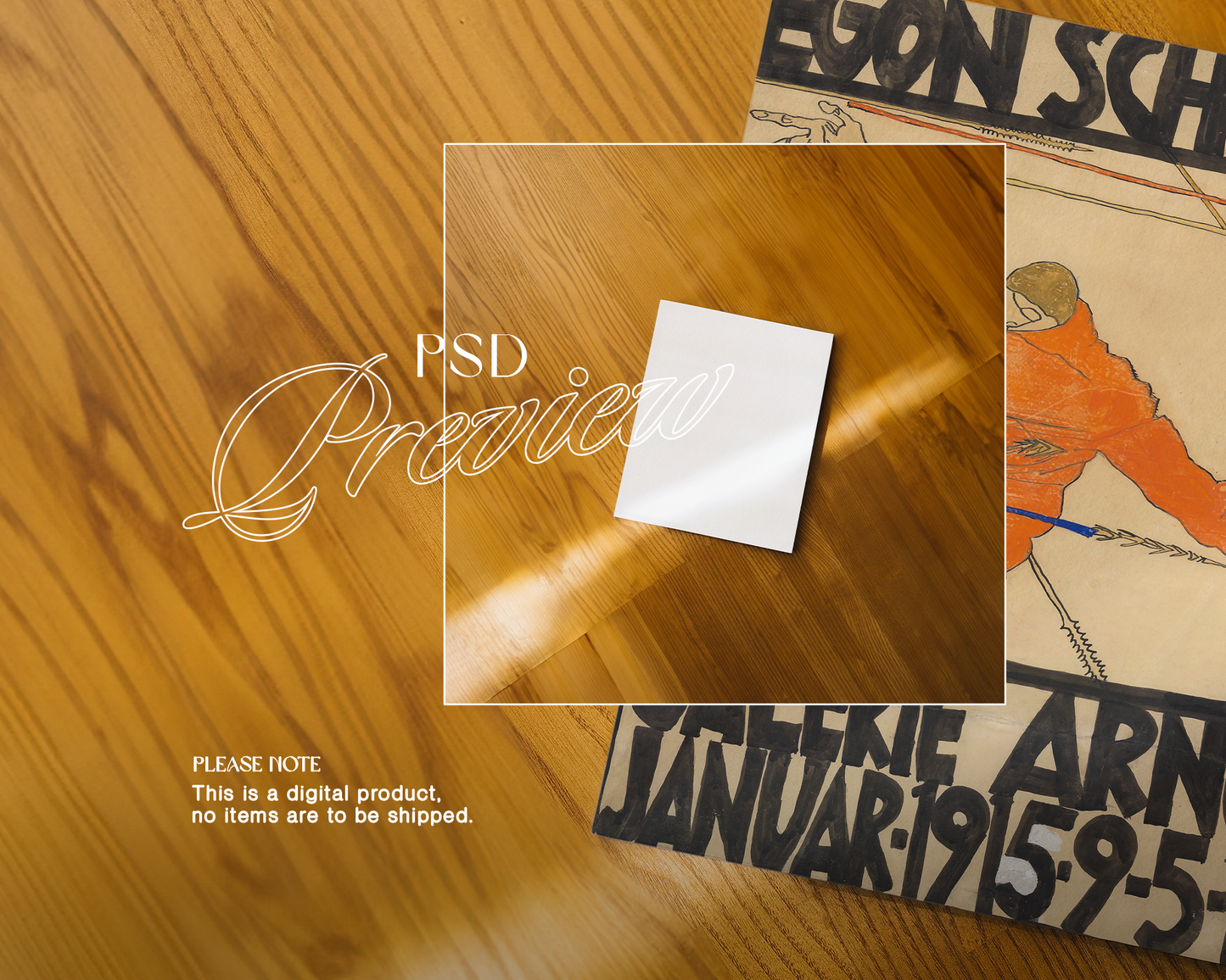 4x5 Ratio Sunlit Paper Mockup