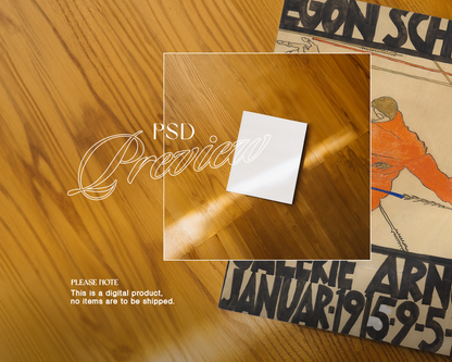 4x5 Ratio Sunlit Paper Mockup