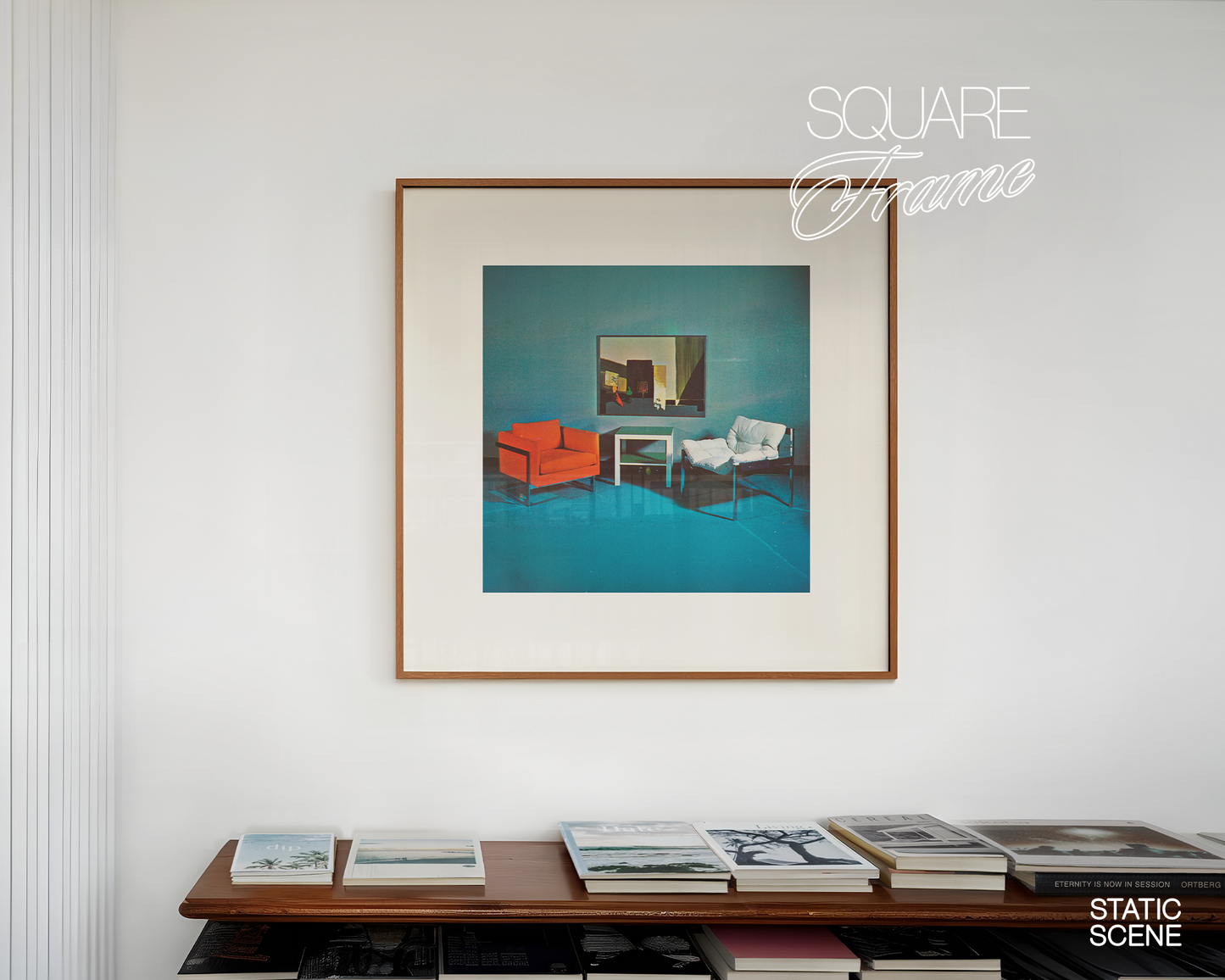 1x1 Frame in Minimalist Living Interior
