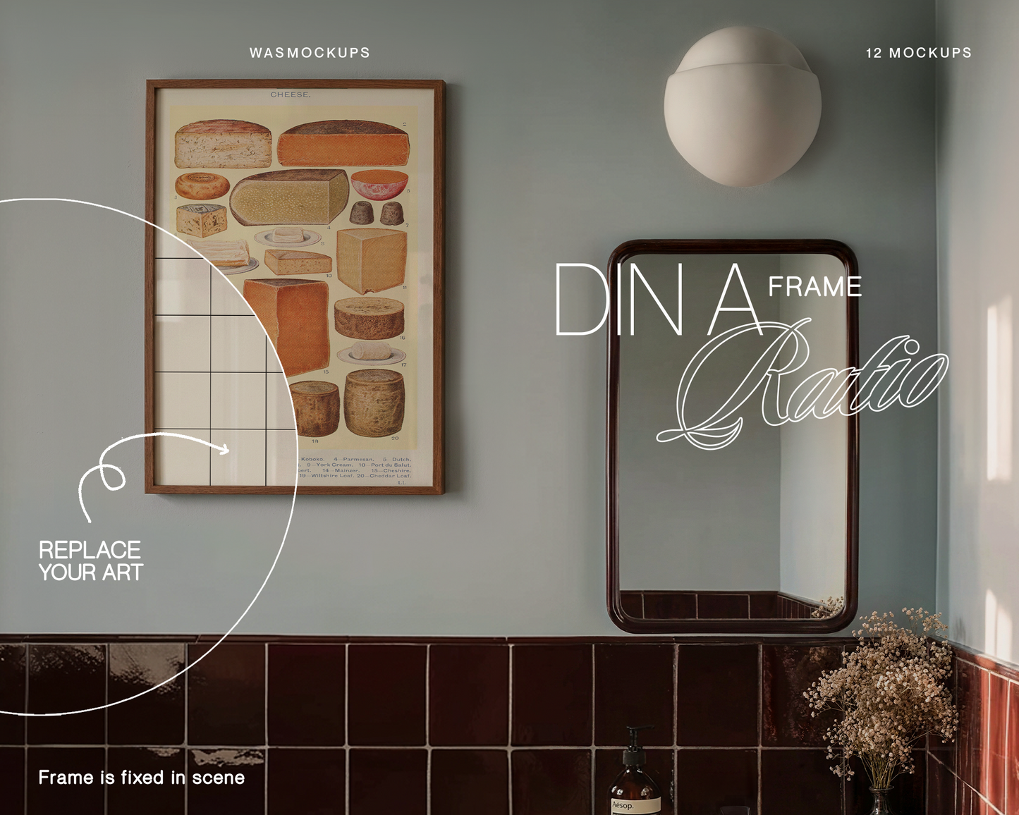 The Hygge Mockup Bundle: 12 Vertical DIN A Mockups