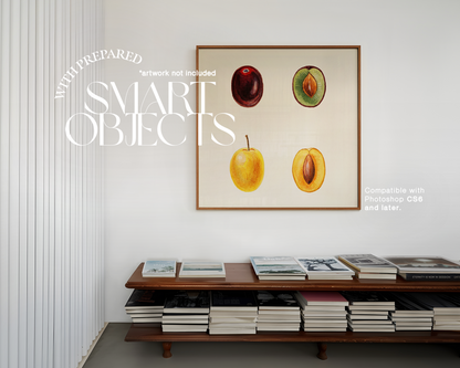 1x1 Frame in Minimalist Living Interior