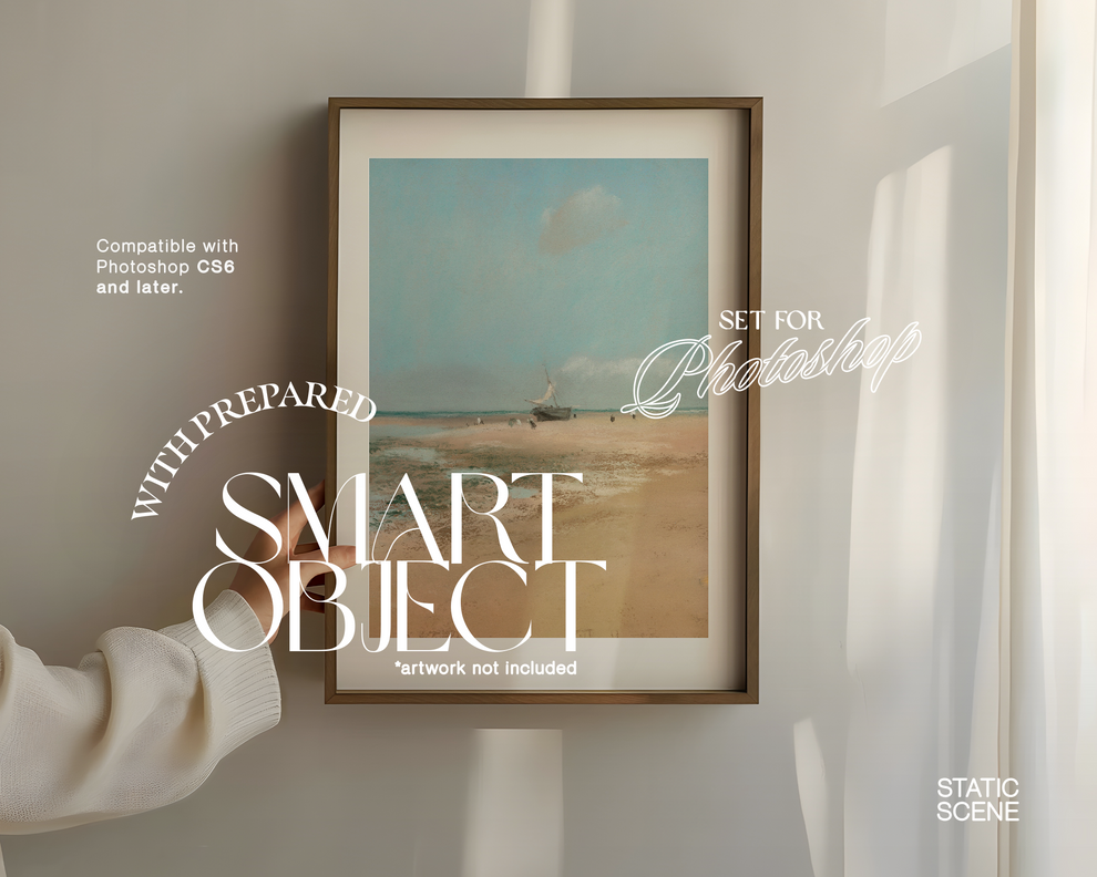 DIN A Wooden Hand Held Frame Mockup – WasMockups