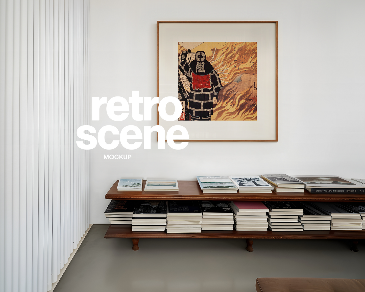 1x1 Frame in Minimalist Living Interior